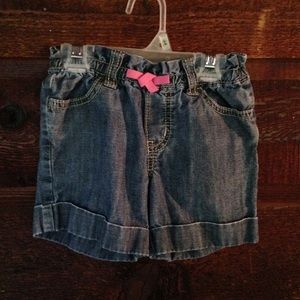 Denim shorts Gymboree size 3 girls